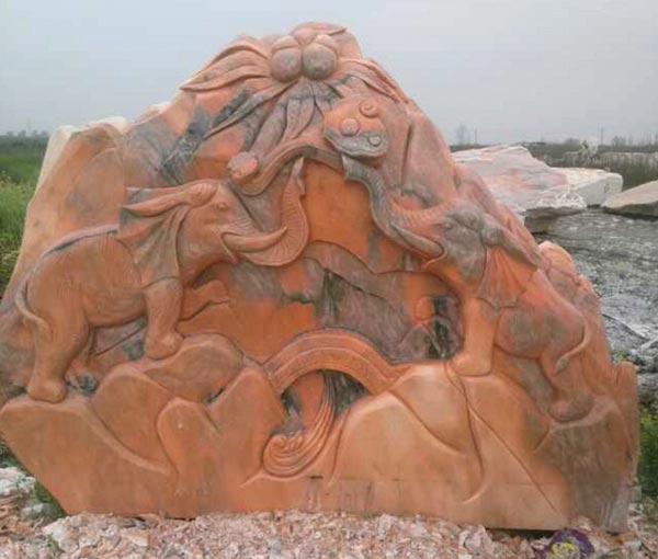 晚霞红