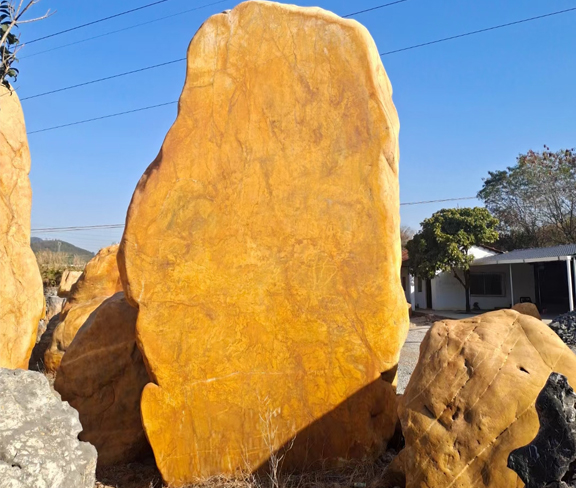 黄蜡石现货 高度3.5米